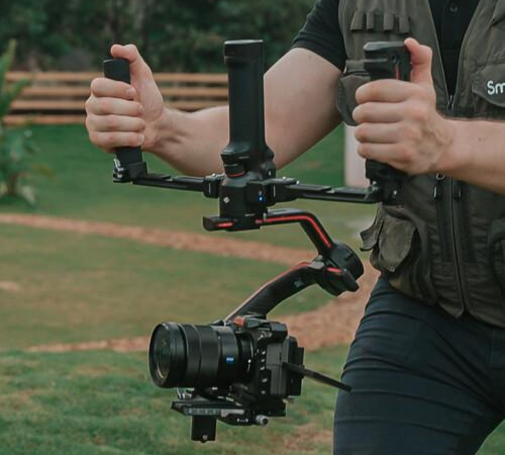 DUAL HANDGRIP PARA DJI RS2 E RS3 - SMALLRIG - Foto 3